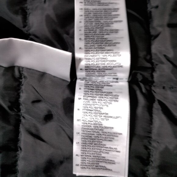 Adidas Garneau Stadium Jacket Men Medium Black Coat Coach Parka Moose 18 Soccer - Picture 10 of 16